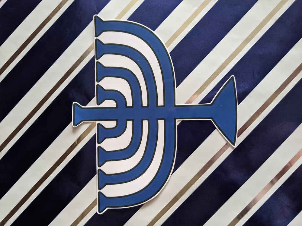 Image of Menorah Sticker Set