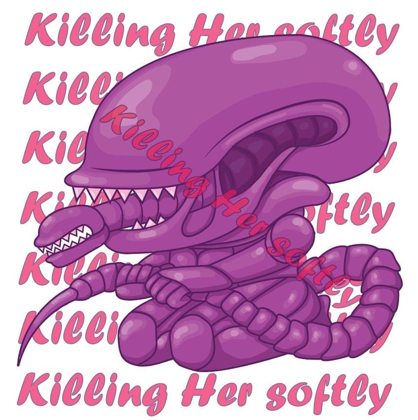 Image of Xenomorph Alien Vinyl Sticker