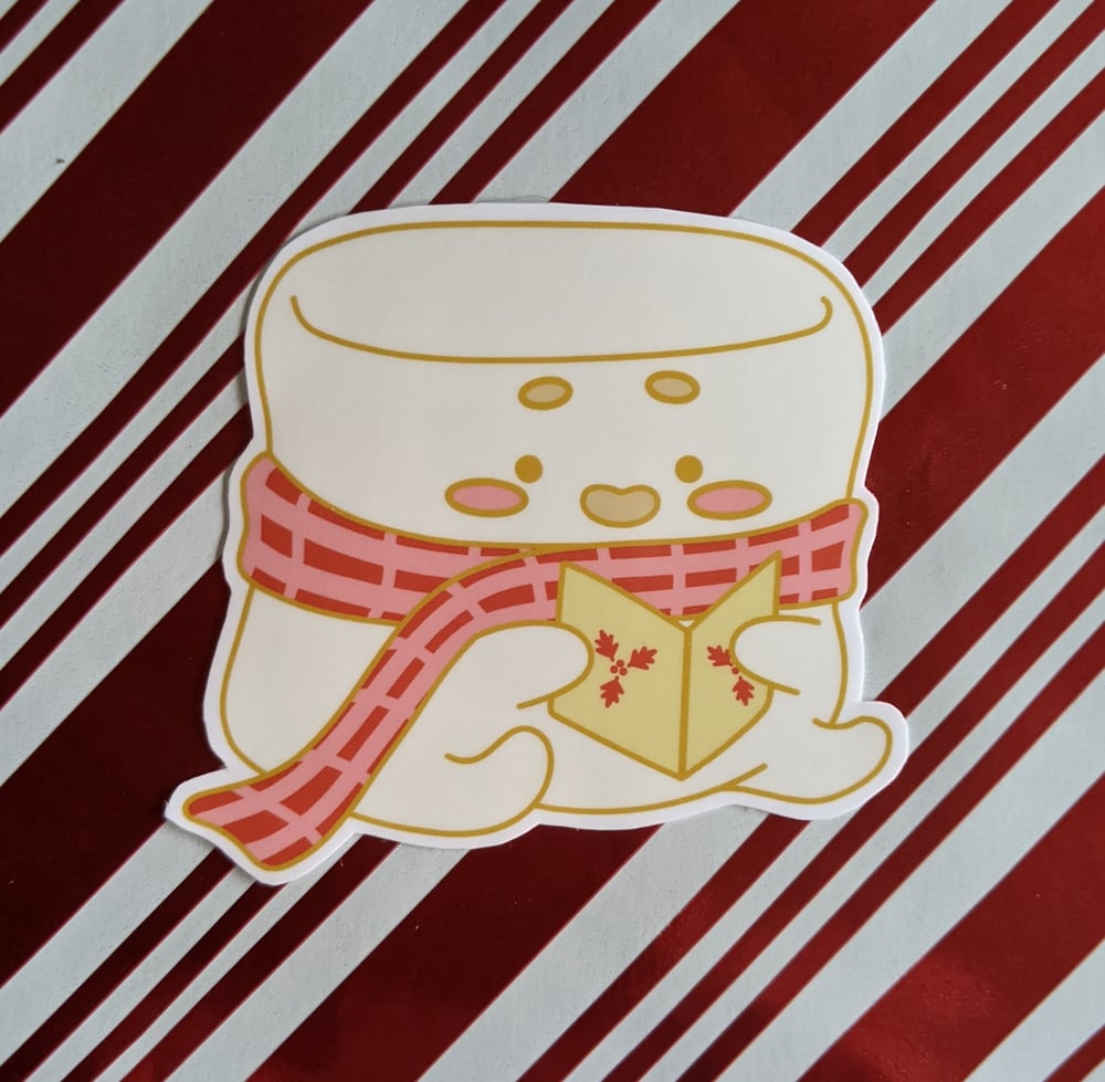 Image of Marshmallow Holiday Stickers