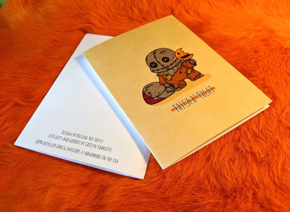 Image of Trick R' Treat Greeting Card