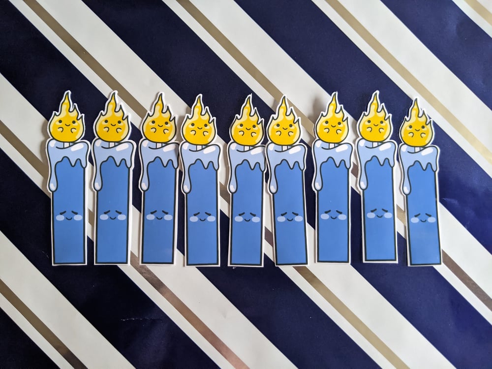 Image of Menorah Sticker Set