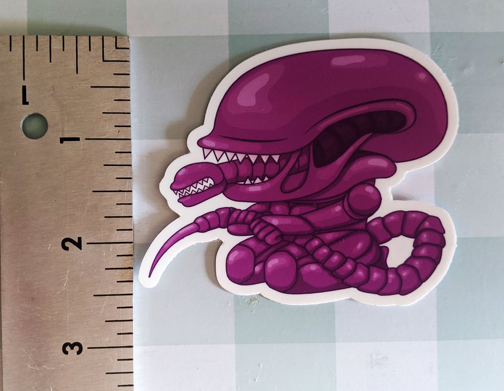 Image of Xenomorph Alien Vinyl Sticker