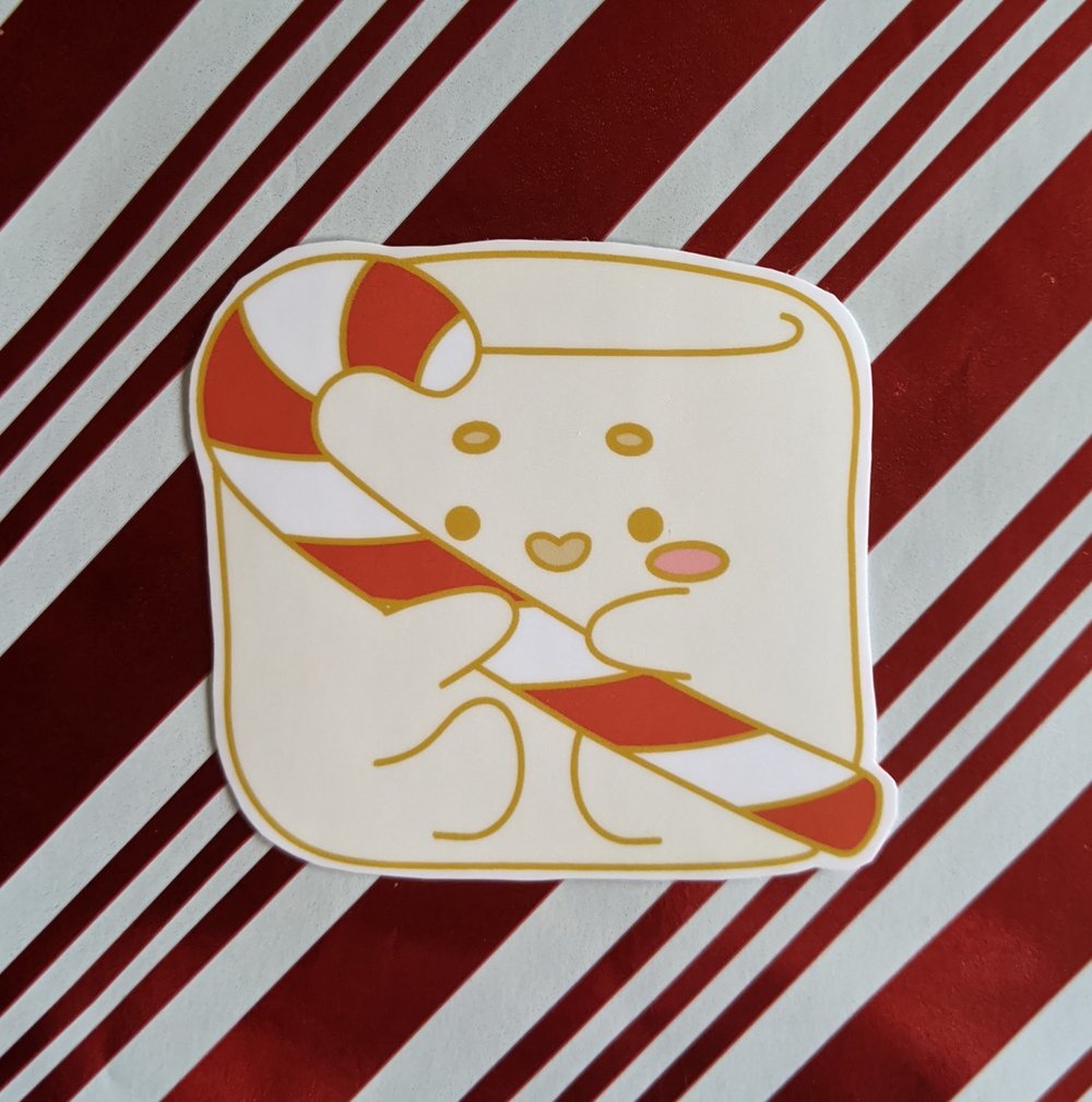Image of Marshmallow Holiday Stickers