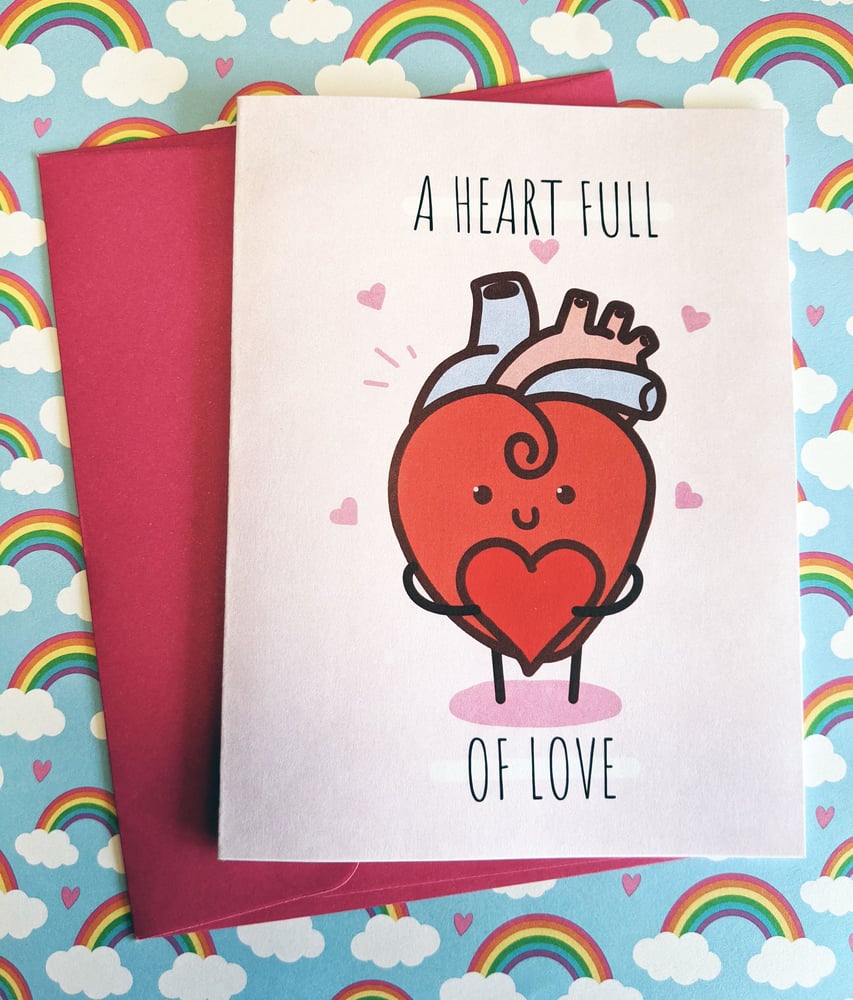 Image of A Heart Full of Love Greeting Card