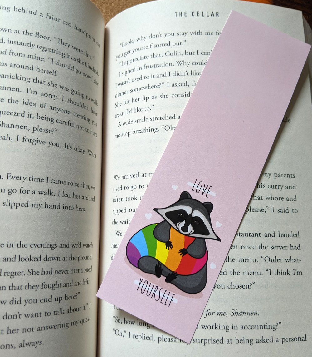 Image of Raccoon Pride Bookmark
