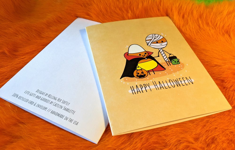 Image of Happy Halloween Greeting Card