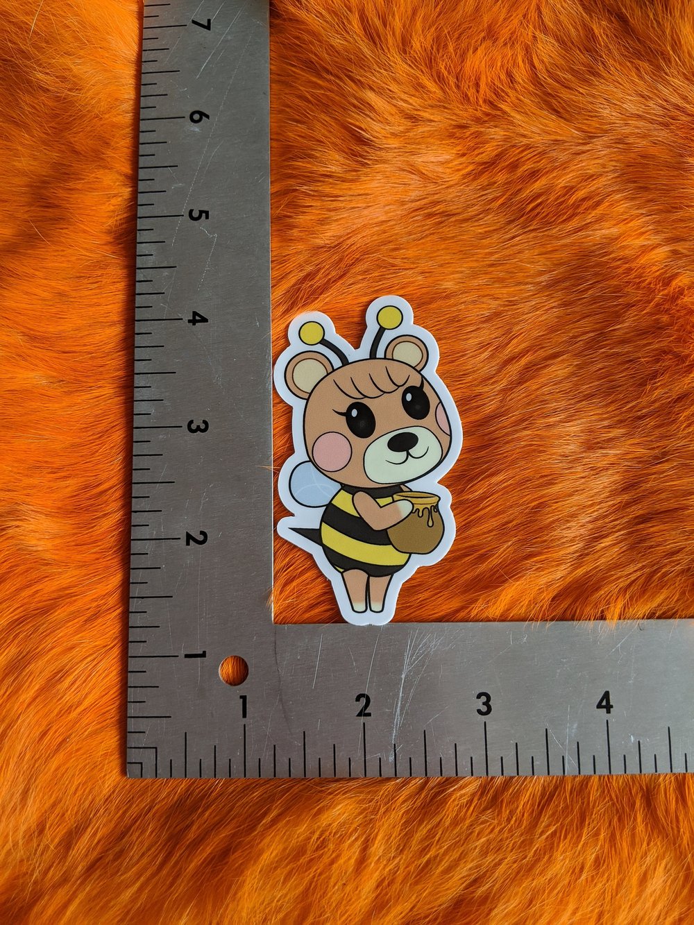 Image of Maple Bee Halloween Vinyl Sticker