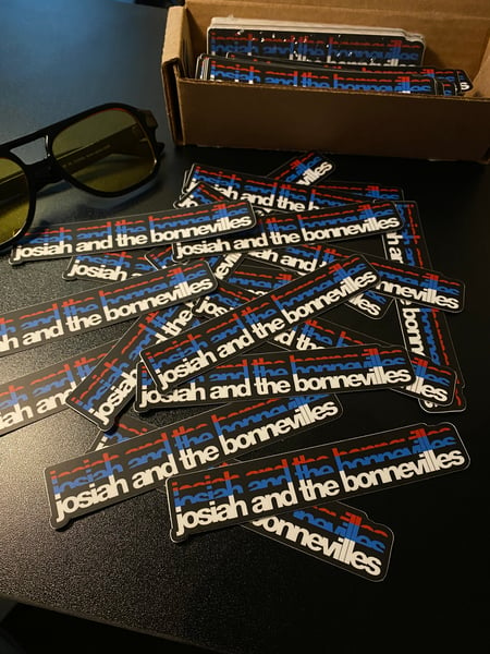 Image of Josiah and the Bonnevilles Stickers
