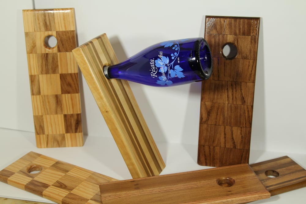 Hand-Crafted Floating Bottle Holders