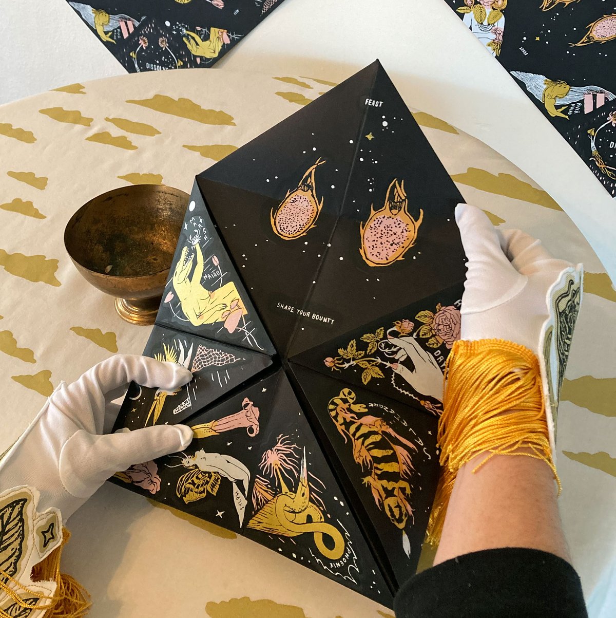 Image of How to Fall Apart and Come Back Together, Folded Fortune Teller 