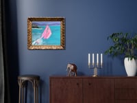Image 3 of Pink Sails original art