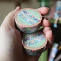 Image 2 of Floral Cats Washi Tape