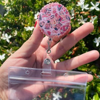 Image 2 of Bad Valentine Resin Badge Reel