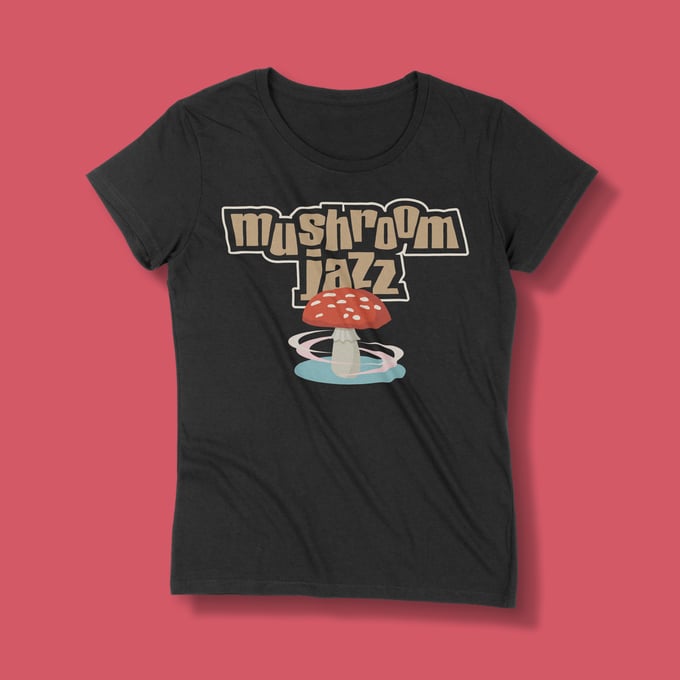 mushroom jazz t shirt