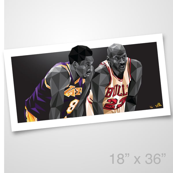 Image of talkin bout greatness!  -  Limited Edition 36" print (18x36")