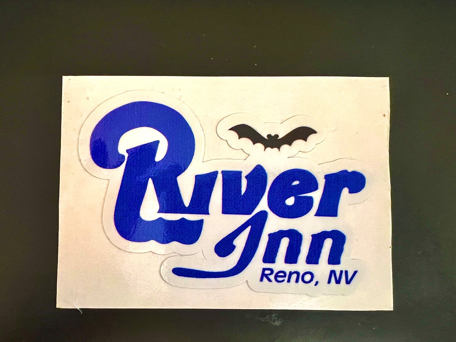 Image of River Inn Bat Logo sticker