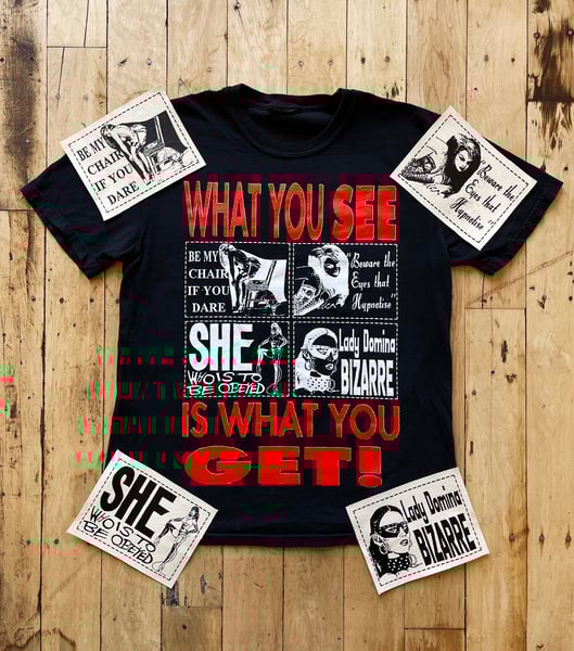 Image of WHAT YOU SEE IS WHAT YOU GET / LEAVE ME ALONE (SET W/ PATCHES)