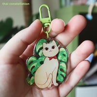 Image 3 of Monstera Acrylic Charms