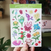 Image 1 of Genshin Flora Sticker Sheet