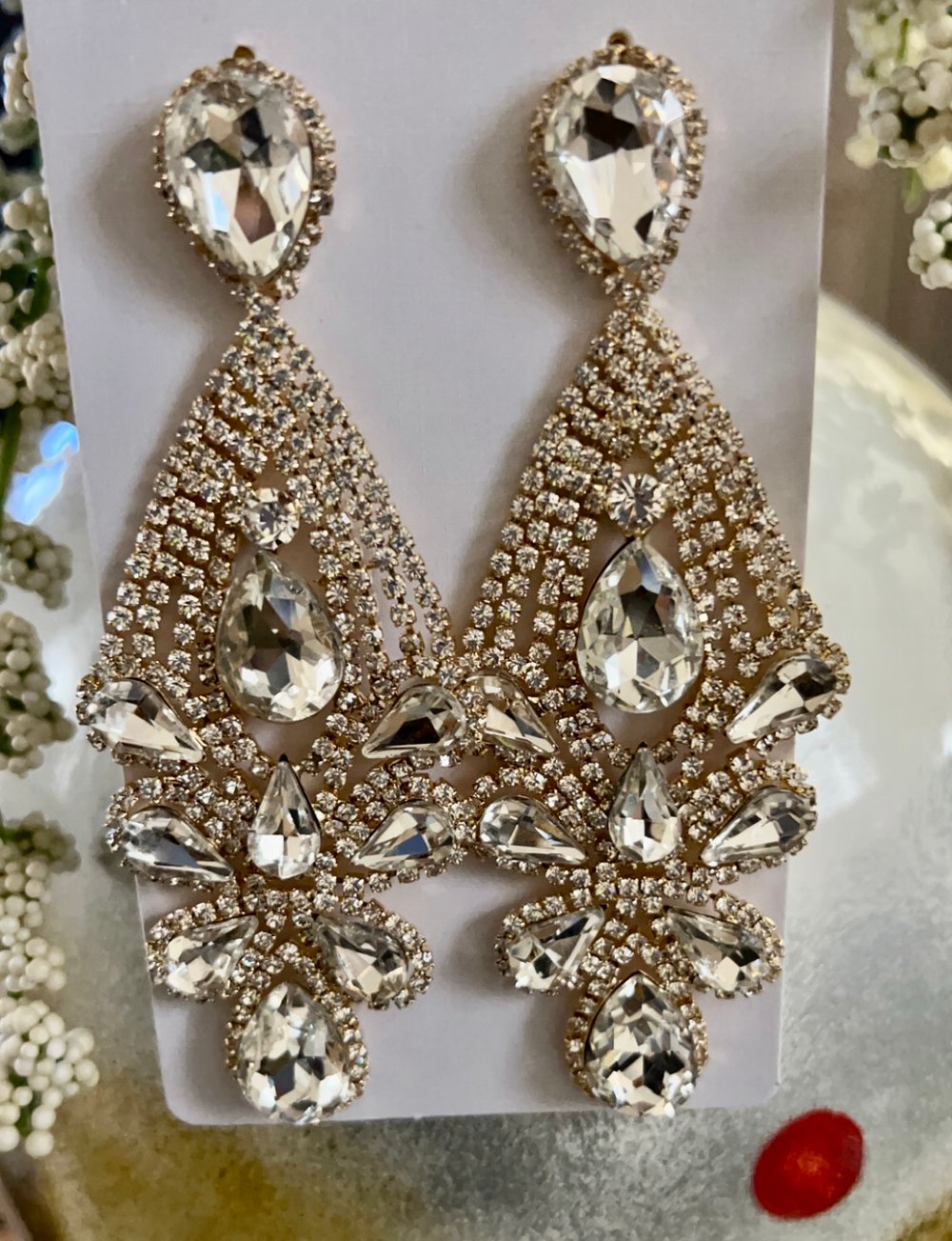 Jeweled Earrings 