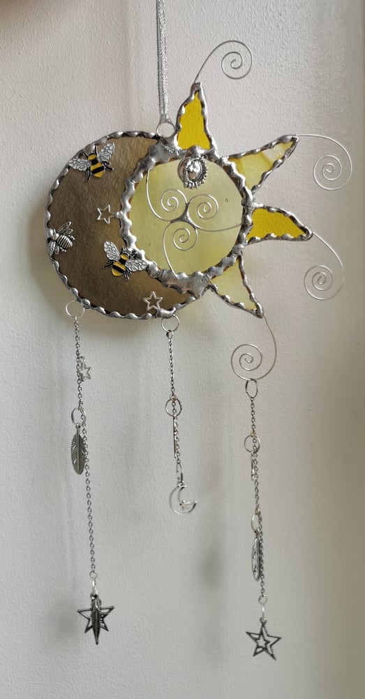 Image of Moon/Sun Dreamcatcher