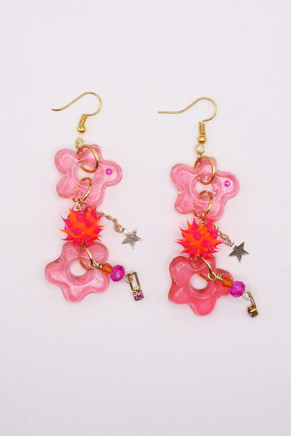 Image of Party Time Flower Earrings