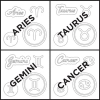 Image 1 of Zodiac Decals