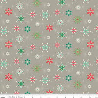 Image 1 of Winter Wonder Vintage Snowflakes in Gray