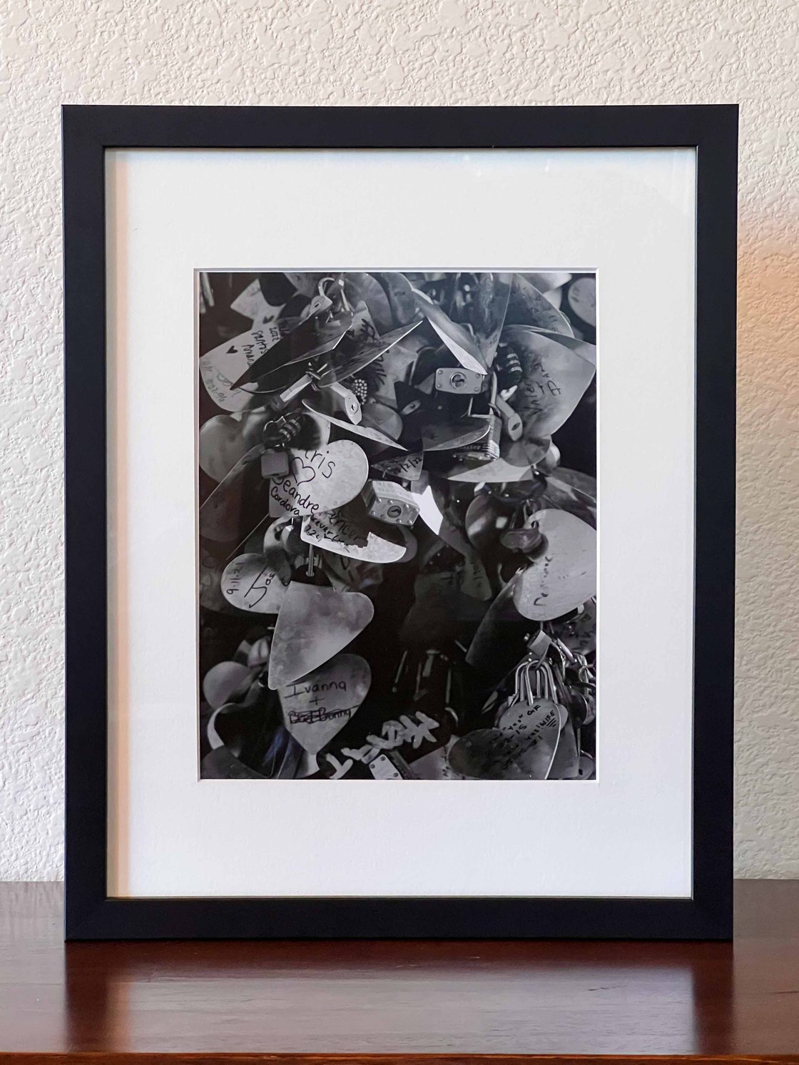 Image of Hearts - Framed 11 x 14