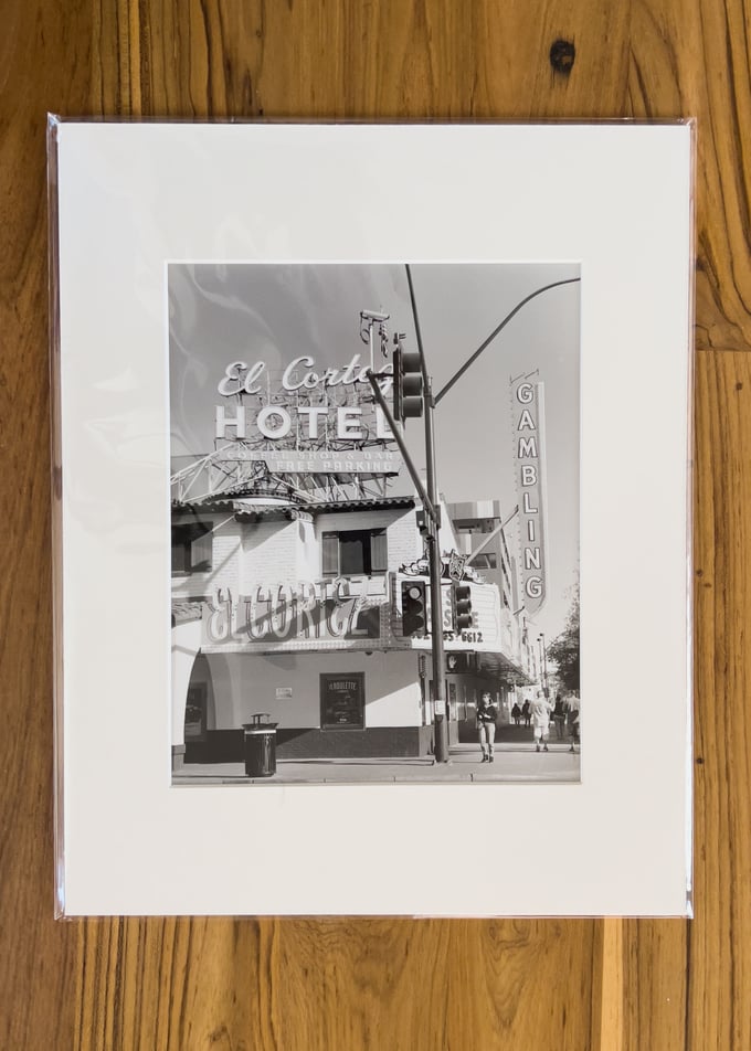Image of El Cortez Hotel - Ready To Frame 11 x 14