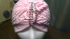 Pink Pleated Turban (Trinity Collection)