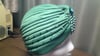 Green Pleated Turban (Trinity Collection)