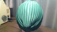 Image 3 of Green Pleated Turban (Trinity Collection)