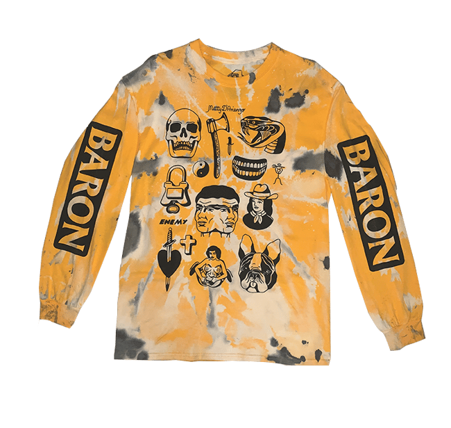 GOLDEN FLASH TIE DYE - MEDIUM