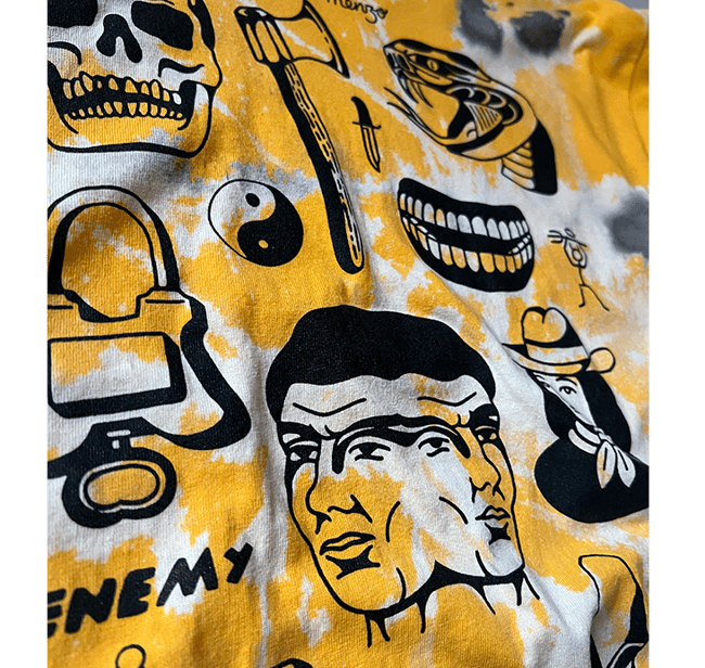 GOLDEN FLASH TIE DYE - MEDIUM