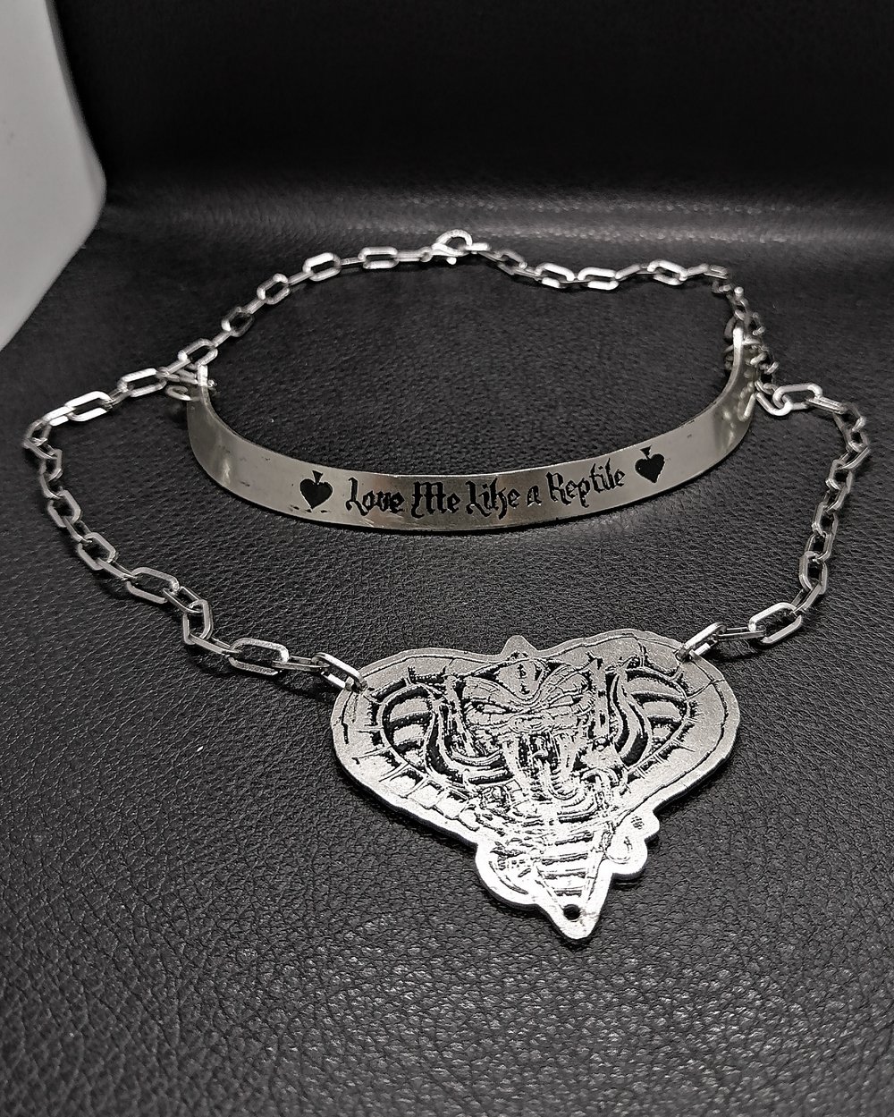 Ready to Ship Love me Like a Reptile - Necklace