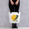All-Over Print Tote BIRD 2 (Blue)