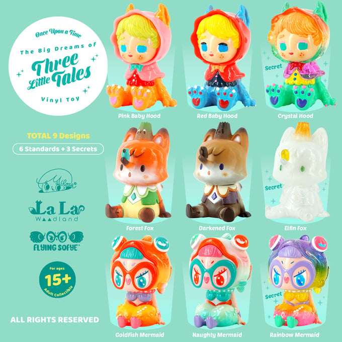 Image of Three Little Tales - Blind Box Series [Single Box]