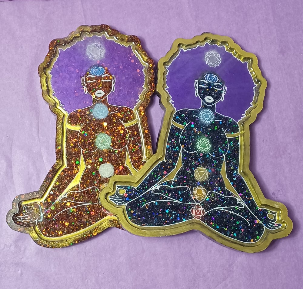 Image of "Chakra Goddess" Jewelry Tray 