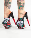 8-10 inch Platform Shoe Covers (choice of prints)