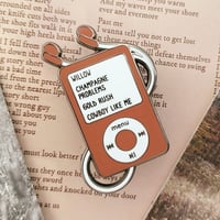 Image 1 of Evermore Ipod Enamel Pin