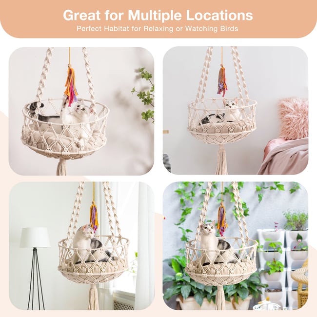 Handwoven Cat Hammock