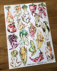 Image 2 of XXL Print "Thicc Fruits"
