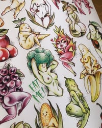 Image 1 of XXL Print "Thicc Fruits"