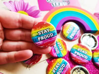 Image 2 of Pin Badge: Stay Proud