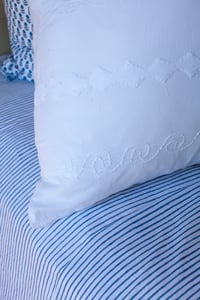 White Applique Pillowcases