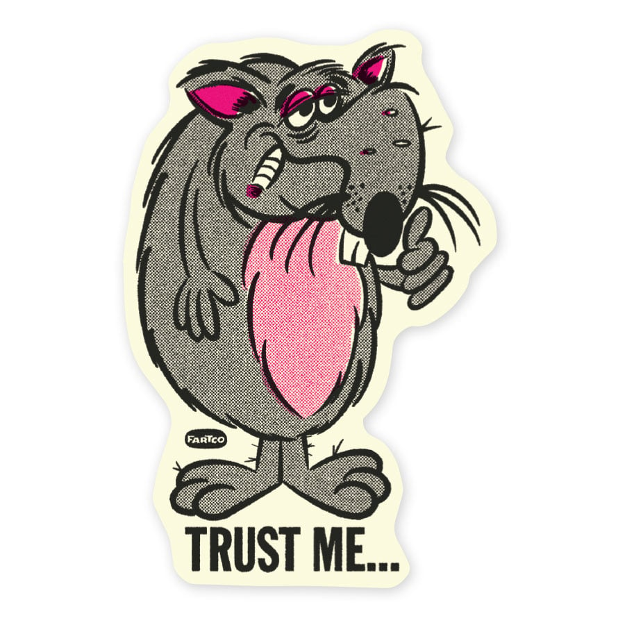 Image of Trust Me Sticker