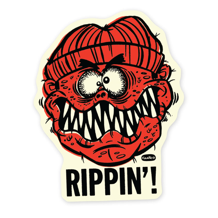 Image of Rippin' Sticker