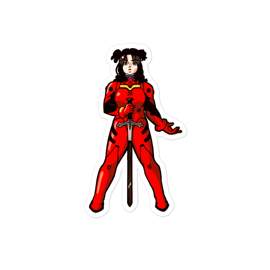 Image of Evangelion Boy Jr. Sticker