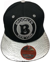 Image 2 of Men's 3D Embroidered Adjustable Brooklyn Snapback,  